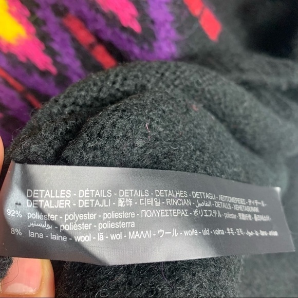 Zara Knit Wool blend oversized long sleeve sweater - Picture 9 of 10